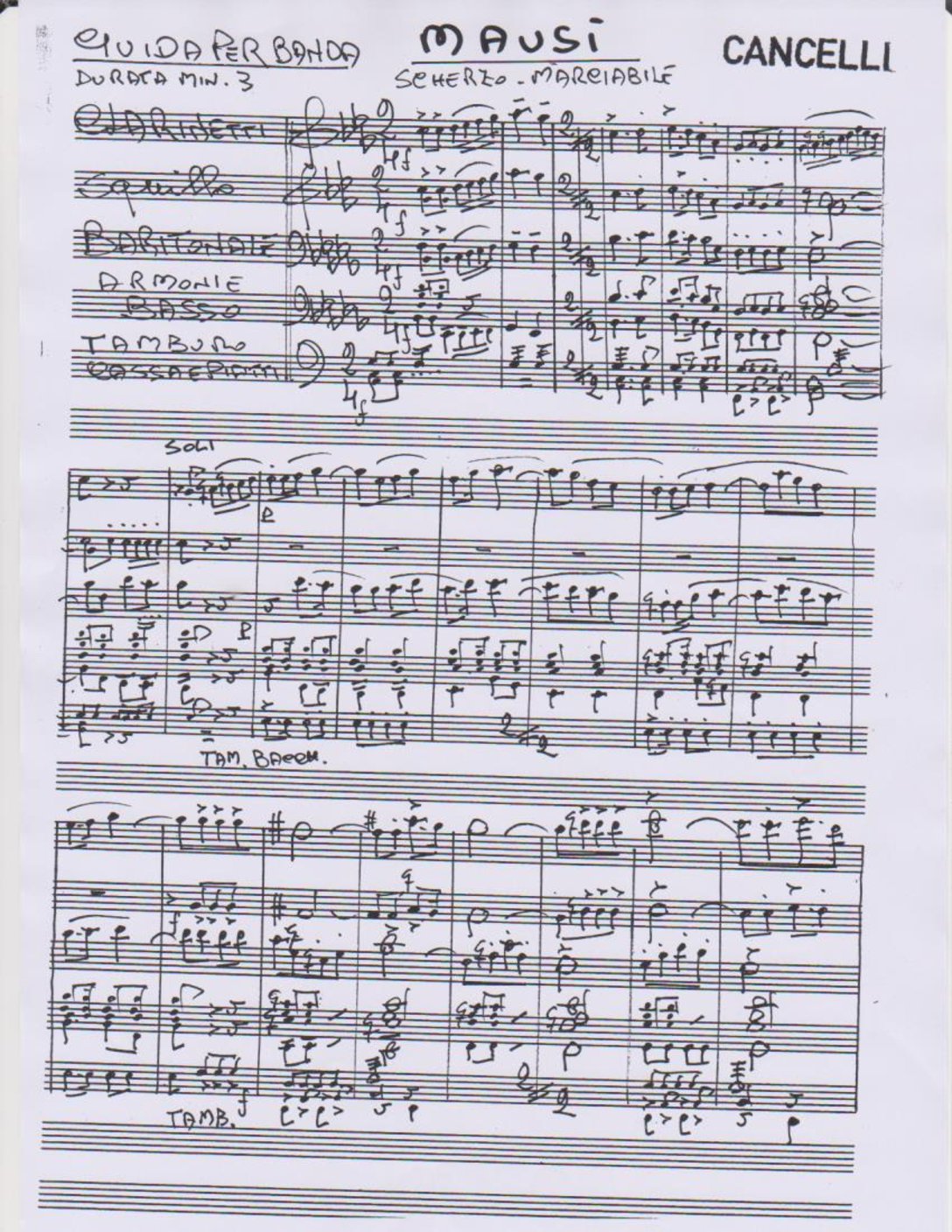 score preview